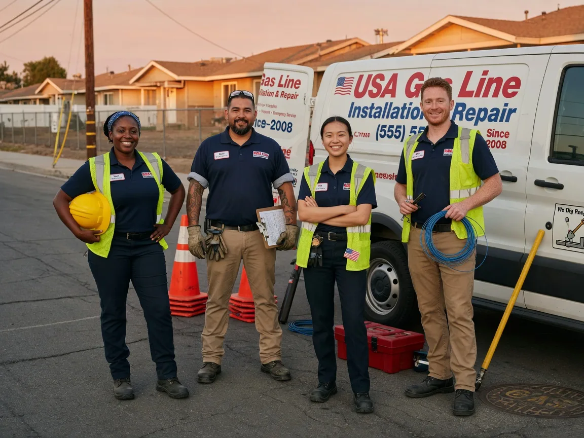 Gas Line Installation company in Petroleum, IN